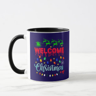 Begrüßung Weihnachten-81124 Tasse