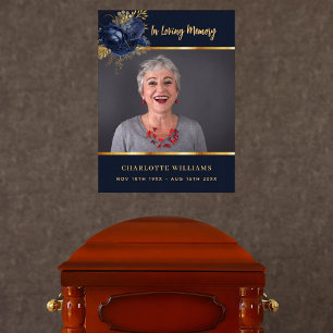 Begrüßung zum Blumen-Foto Poster