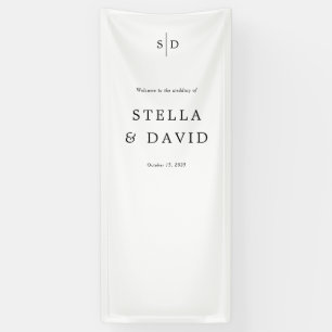 Begrüßungs-Vinyl-Banner Banner