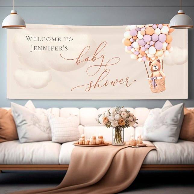 Begrüßungsbanner Bear Baby Dusche Banner (Von Creator hochgeladen)
