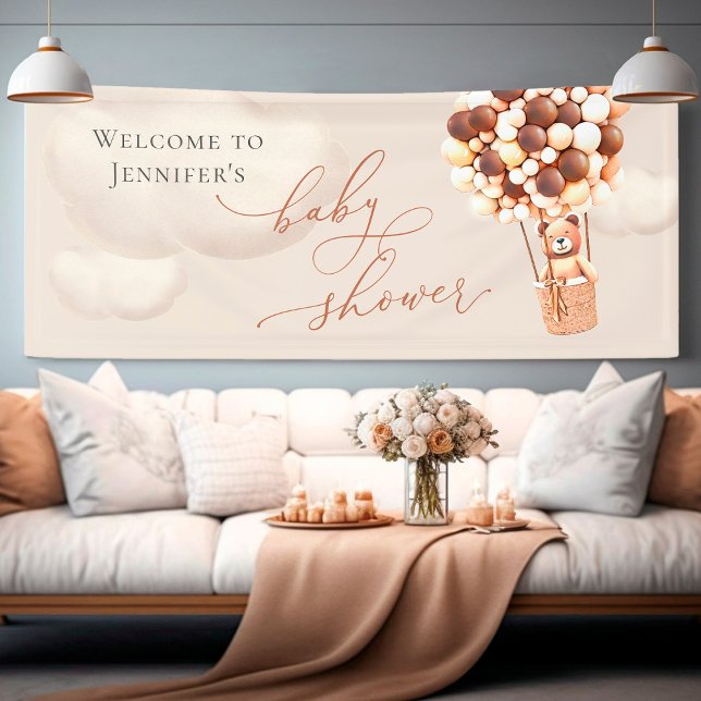 Begrüßungsbanner Bear Baby Dusche Banner (Von Creator hochgeladen)