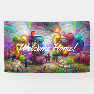 Begrüßungsbanner für Zuhause, speziell für Vin Banner