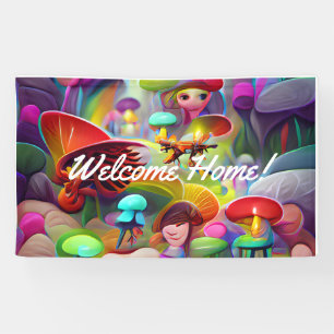 Begrüßungsbanner für Zuhause, speziell für Vin Banner