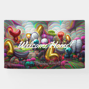 Begrüßungsbanner für Zuhause, speziell für Vin Banner