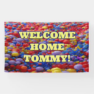 Begrüßungsbanner für Zuhause, speziell für Vinyl B Banner
