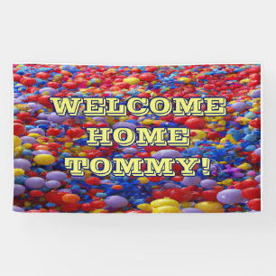 Begrüßungsbanner für Zuhause, speziell für Vinyl B Banner