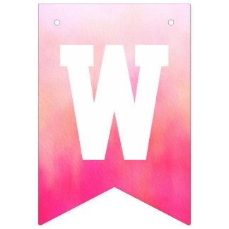 Begrüßungsbanner für Zuhause Wimpelkette