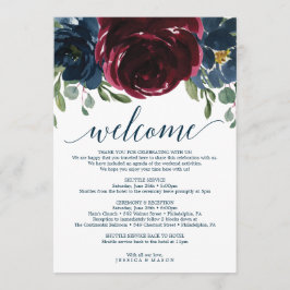 Begrüßungsbrief der Burgunder Marine Programm