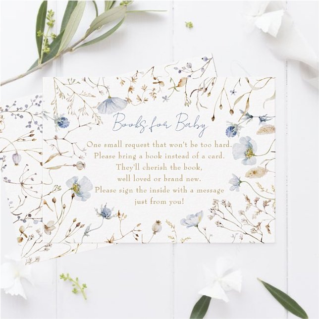 Begrüßungsbücher für kleine Wildblumen zur Babyver Begleitkarte (Von Creator hochgeladen)