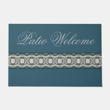 Begrüßungsdesign von Patio