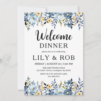 Begrüßungsdinner Einladung