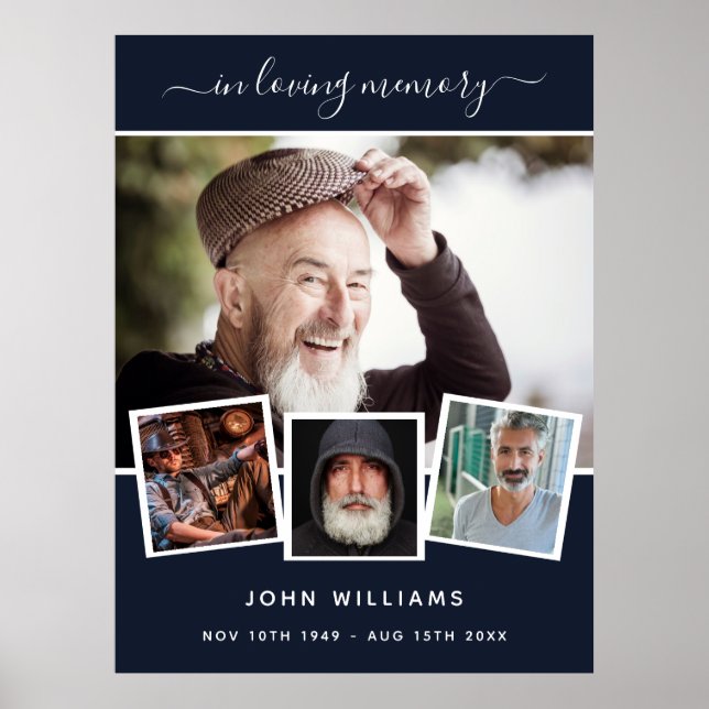 Begrüßungsfeier für das Blaue Foto Poster (Vorne)