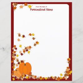 Begrüßungsherbst - unausgewiesenes Blatt