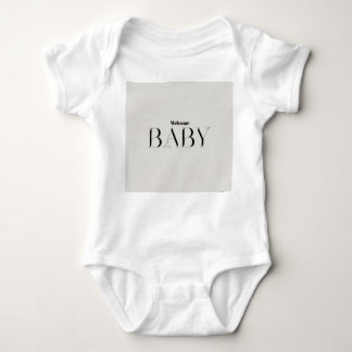 BegrüßungsjungBaby | Moderner Minimalistischer Bab Baby Strampler