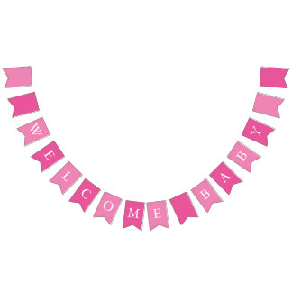 BegrüßungsjungBaby Wimpelkette