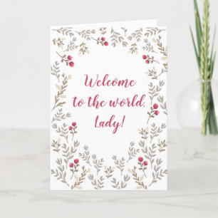 Begrüßungskarte für Transgender Transition Karte