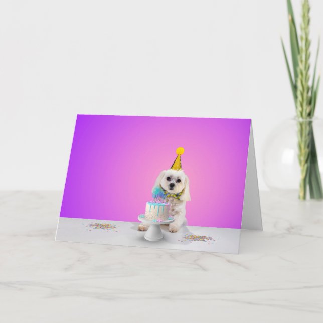 Begrüßungskarte - Leere 12x18 Karte (Vorderseite)