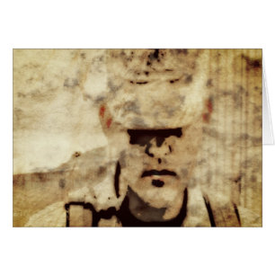 Begrüßungskarte Zuhause & Vielen Dank für Ihre mil