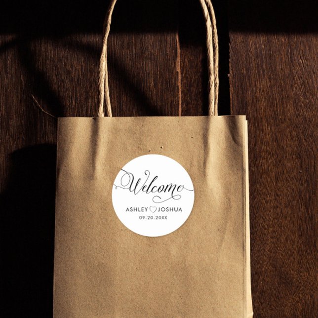 Begrüßungsmarken für Begrüßungsmarken im Hotel Runder Aufkleber (Von Creator hochgeladen)