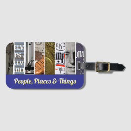 Begrüßungsmotive einer Meeting-Erholung Gepäckanhänger