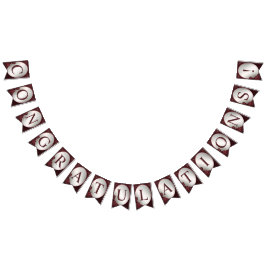 Begrüßungsparty Monogram Rosa Blume Wimpelkette