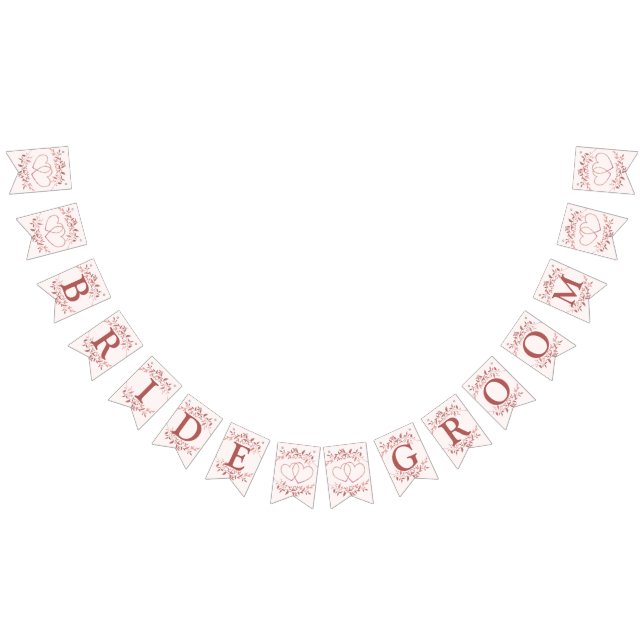 Begrüßungsparty Peach Rosa Dekor Moderne Wimpelkette (Alle)