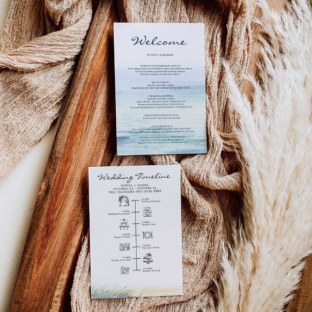 Begrüßungsschreiben für Beach Wedding Programm (Von Creator hochgeladen)