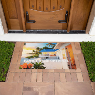 Begrüßungstür Außenteppich personalisieren Fußmatte