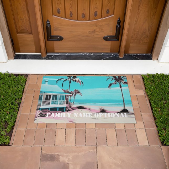 Begrüßungstür Außenteppich personalisieren Fußmatte (Außenbereich)