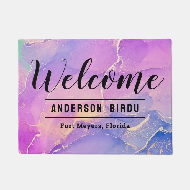 Begrüßungstür Fußmatte (Vorderseite)