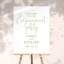 Begrüßungsunterschrift für Gold Engagement