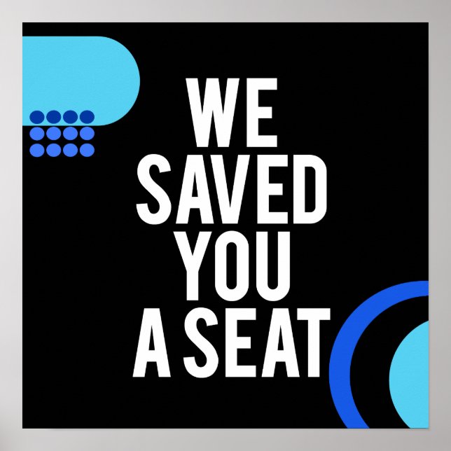 Begrüßungsunterschrift für Kirche/Veranstaltung Poster (Vorne)