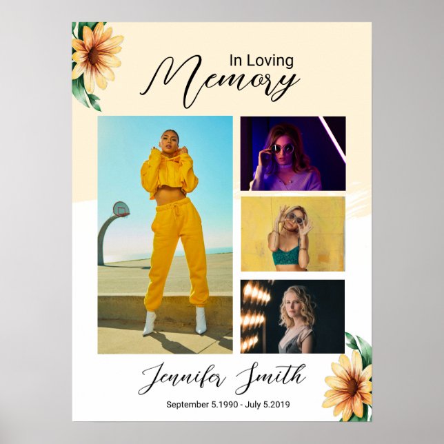 Begrüßungsunterschrift Poster (Vorne)