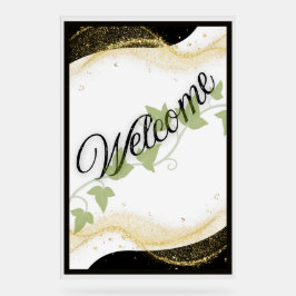 Begrüßungszeichen Acrylschild