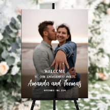 Begrüßungszeichen der Verbindungspartei mit Foto