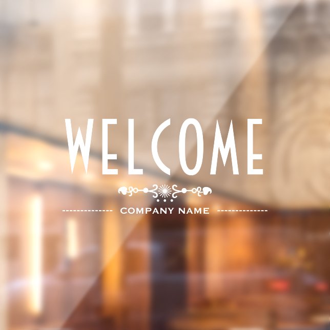 Begrüßungszeichen, Fensteraufkleber (Blatt 2)