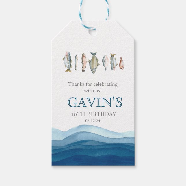 Begrüßungszeichen für Fische, Begrüßungszeichen fü Geschenkanhänger (Vorderseite)