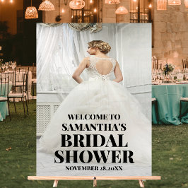 Begrüßungszeichen für Foto Akryllisches Brautparty Acrylschild