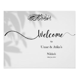 Begrüßungszeichen Poster