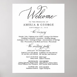 Begrüßungszeichen Poster