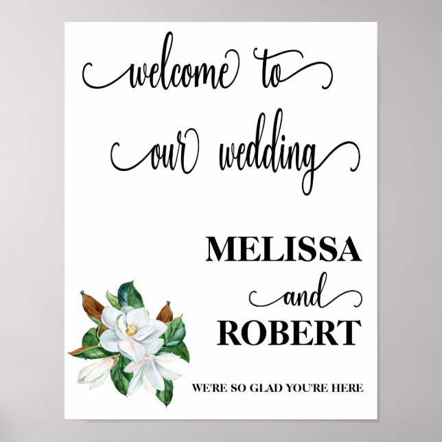 Begrüßungszeichen Poster (Vorne)