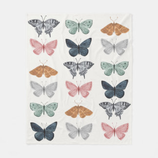Begrüßungszeichen von Boho Butterfly Enchanted Bab Fleecedecke