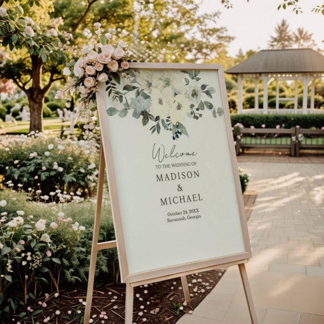 Begrüßungszeichen von Elfenbein Poster (Von Creator hochgeladen)