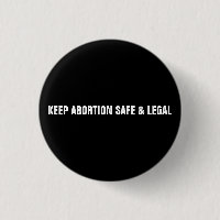 Behalt Abtreibung sicher und legal schwarz minimal