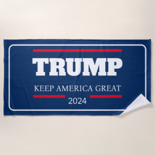 Behalt America Great 2024 Vote Strandtuch