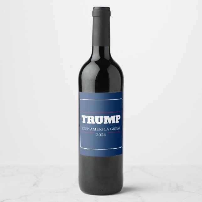 Behalt America Great 2024 Vote Weinetikett (Vorderseite)