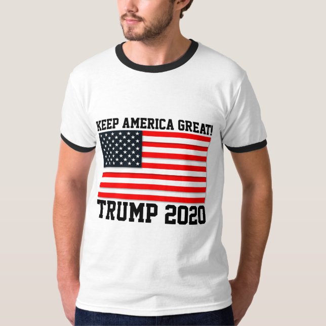 BEHALT AMERICA GROSS! TRUMP 2020-T - Shirt (Vorderseite)