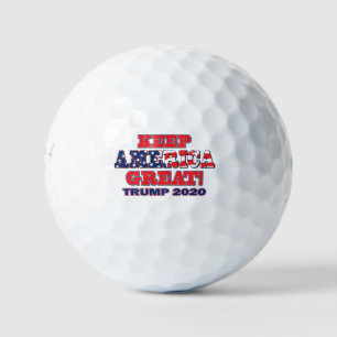 Behalt Amerika Großer Trump 2020 Golfball