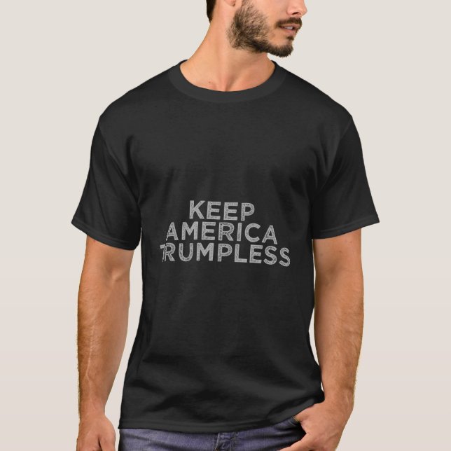Behalt Amerika ohne Trugschluss T-Shirt (Vorderseite)