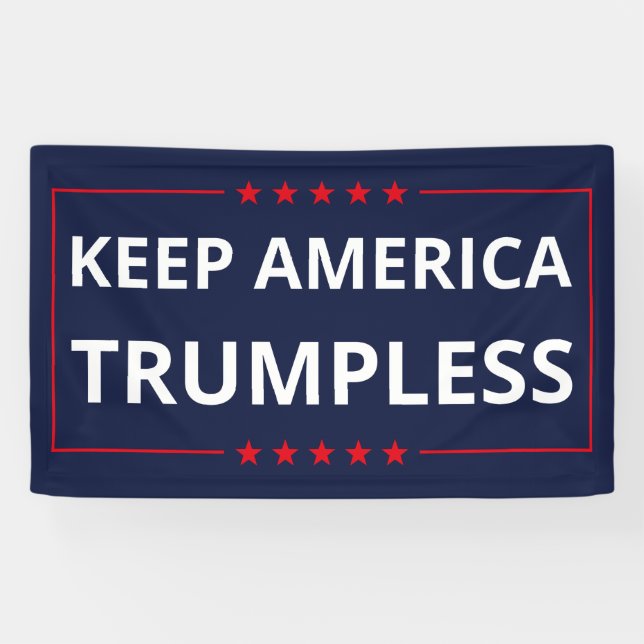 Behalt Amerika - Trumpf VI Banner (Horizontal)